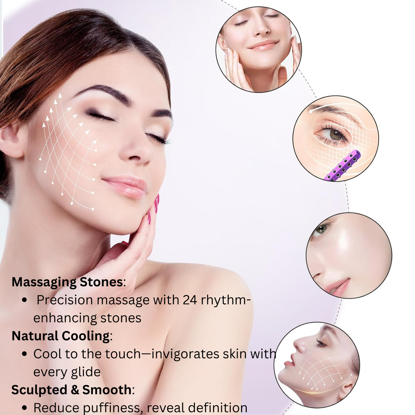 Beauty Sculpt Facial Massaging Roller
