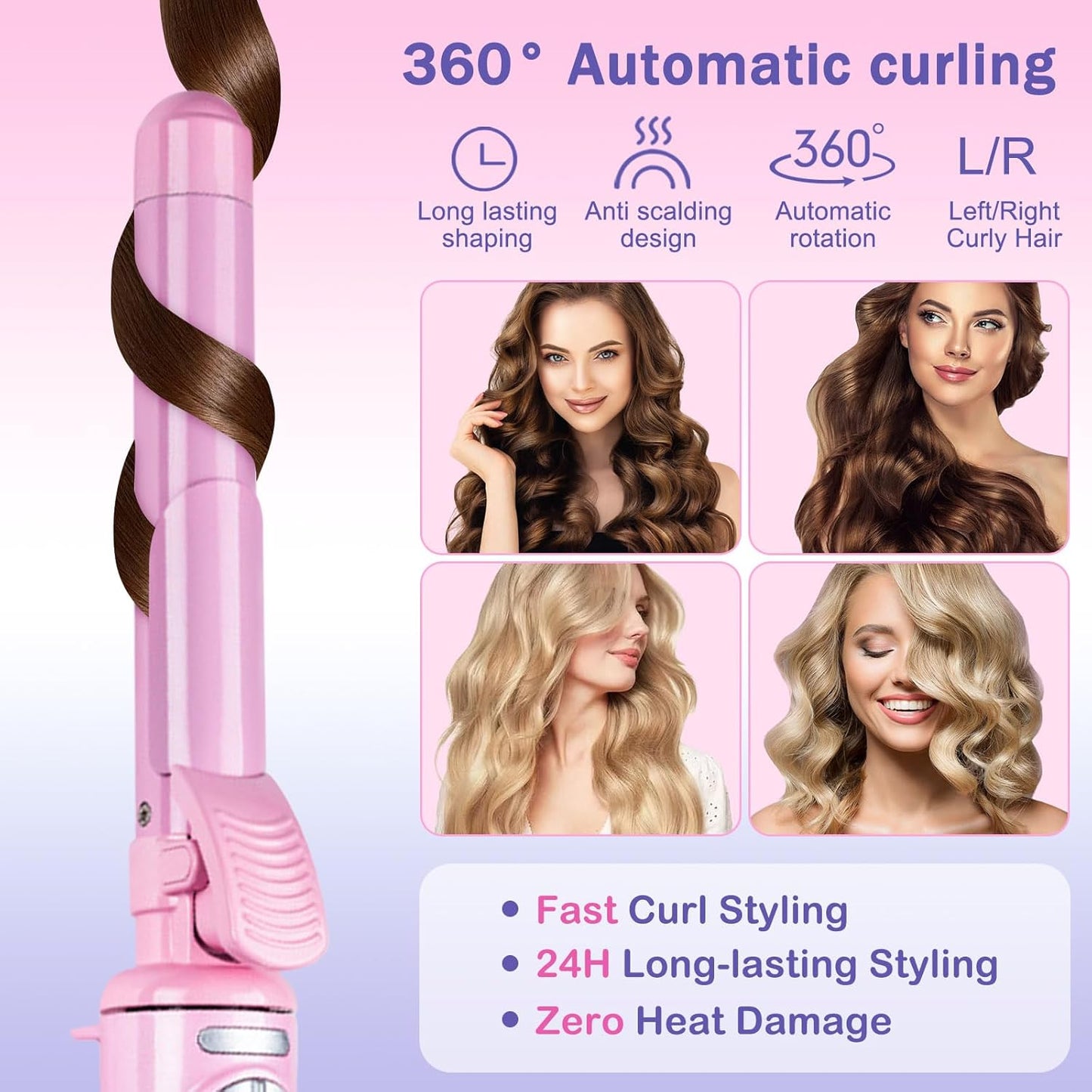 NEW Automatic Rotating Curling Iron