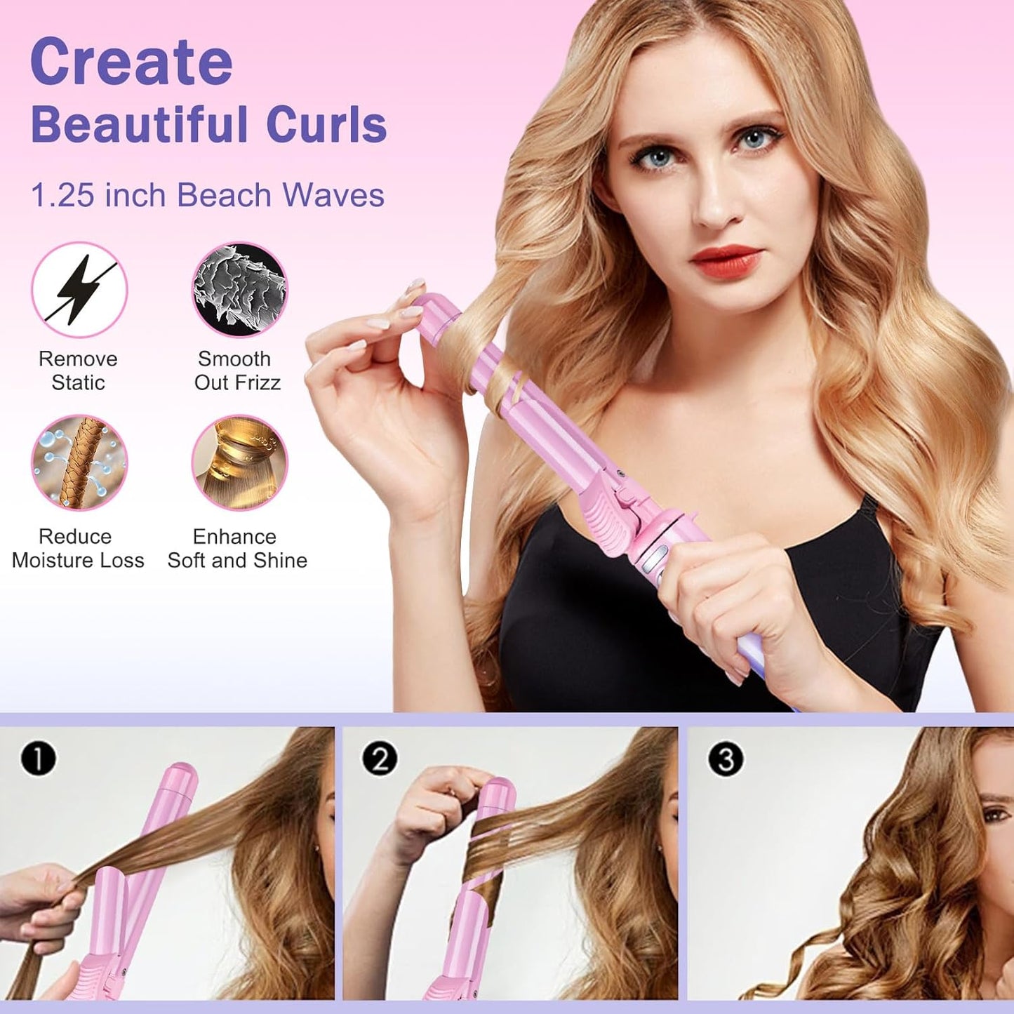 NEW Automatic Rotating Curling Iron