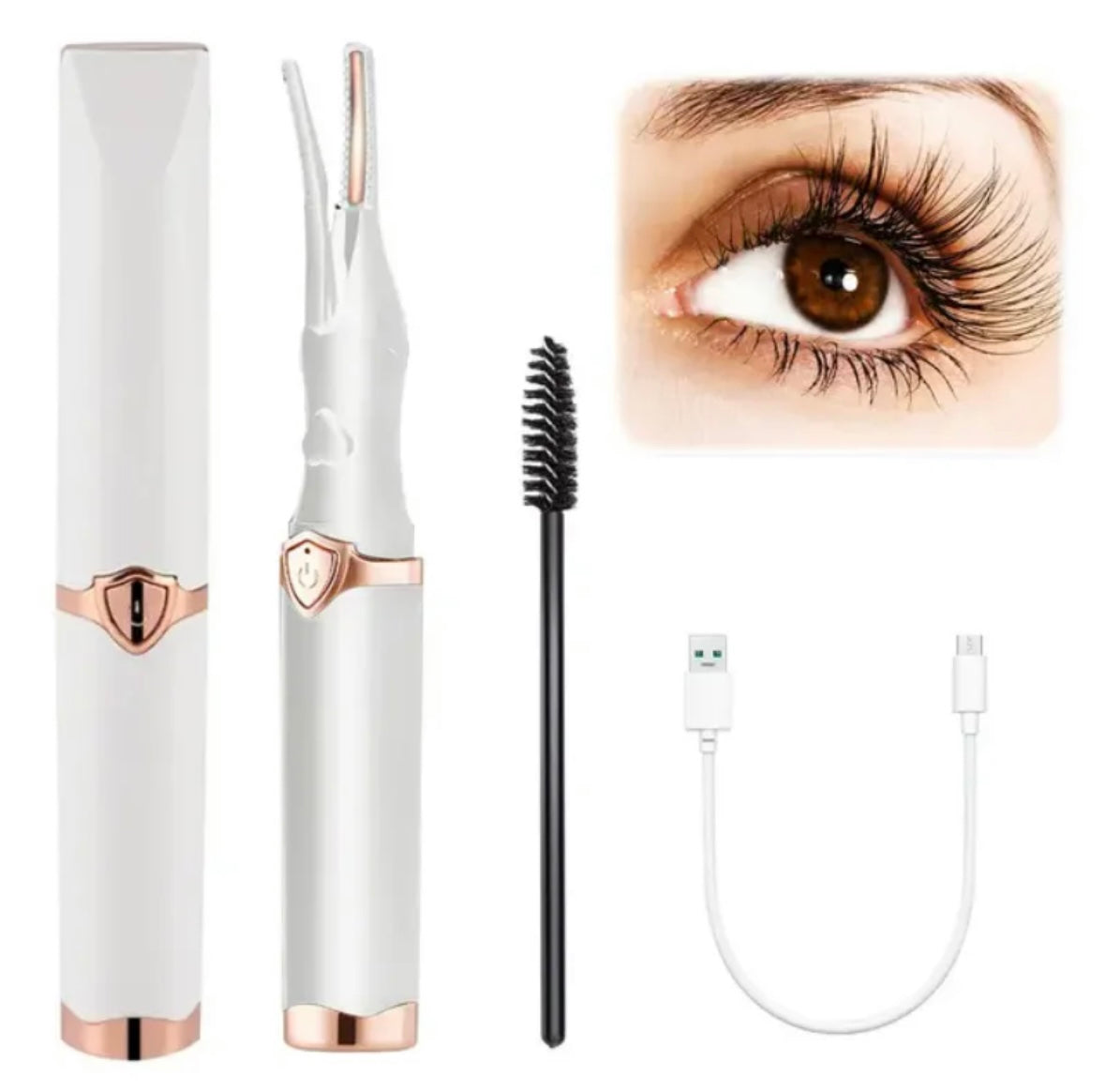 Heated, Long Lasting Lash Curler