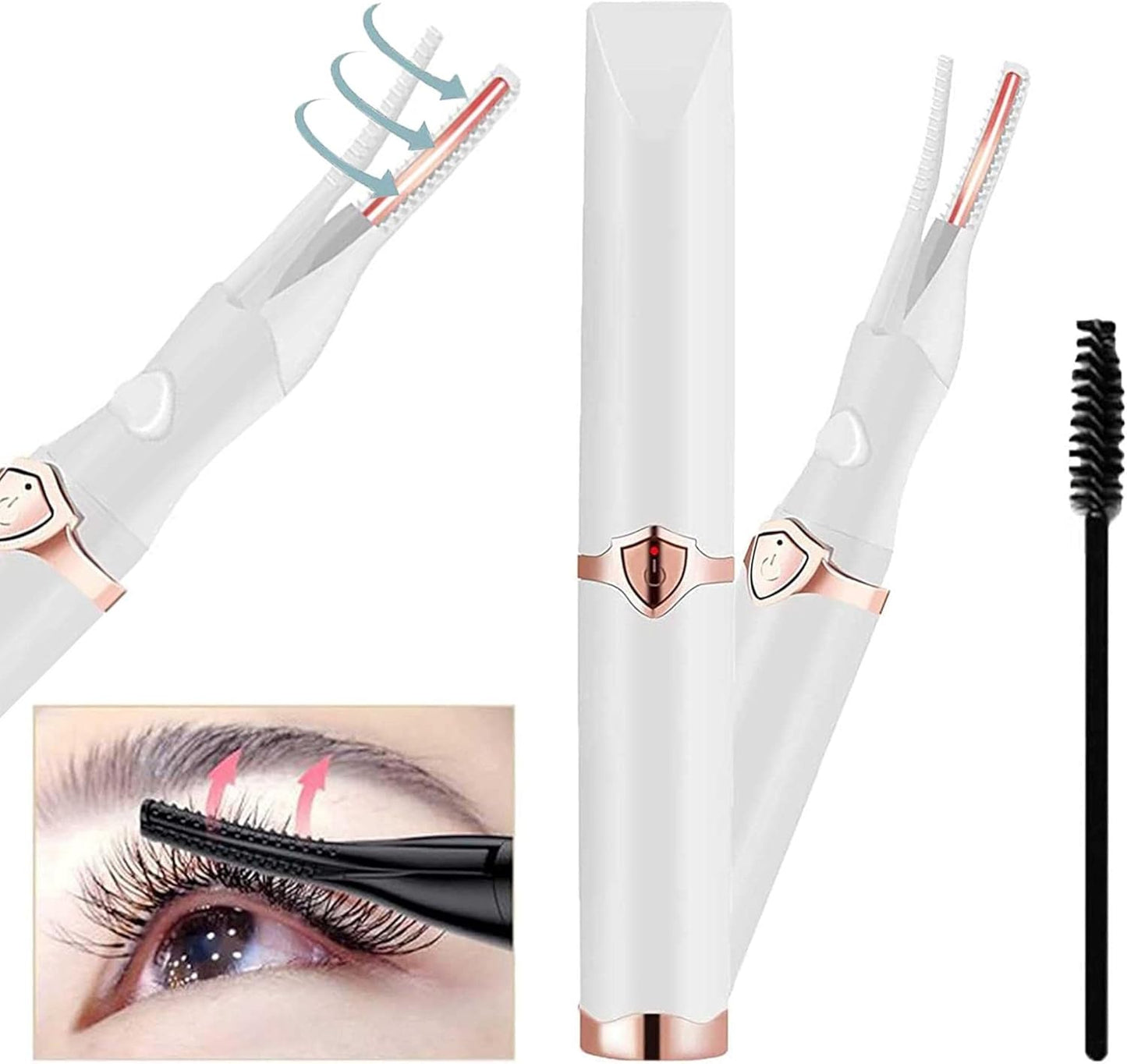 Heated, Long Lasting Lash Curler